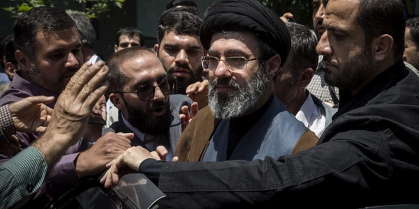 Mojtaba Khamenei la o paradă la Teheran în 2019 FOTO PROFIMEDIA