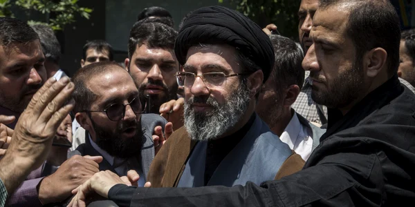 Mojtaba Khamenei la o paradă la Teheran în 2019 FOTO PROFIMEDIA