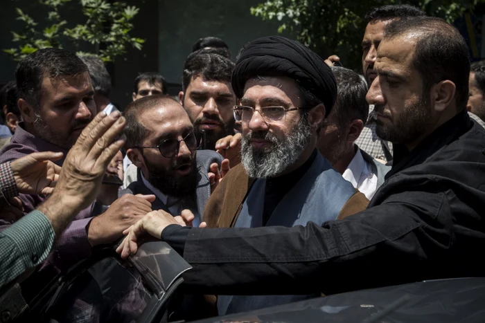 Mojtaba Khamenei la o paradă la Teheran în 2019 FOTO PROFIMEDIA