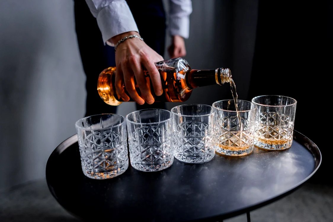 foto pahare cu whisky