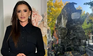 Mara Banica, fotografii de la Cimitirul Bellu, foto Facebook jpg