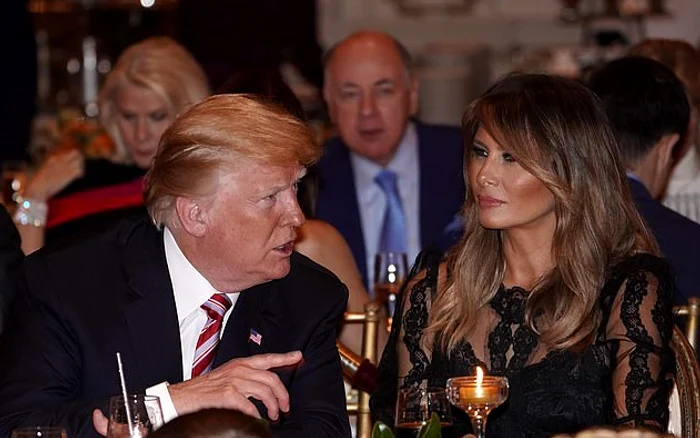 Donald Trump şi Melania Trump, la cina de Ziua Recunoştinţei 