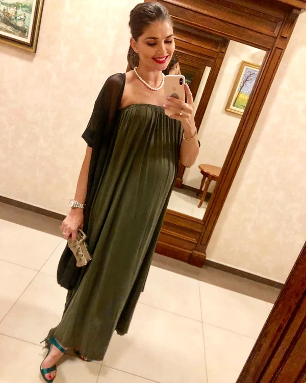 Alina Pușcaș se apropie de momentul în care va deveni mamă pentru a treia oară