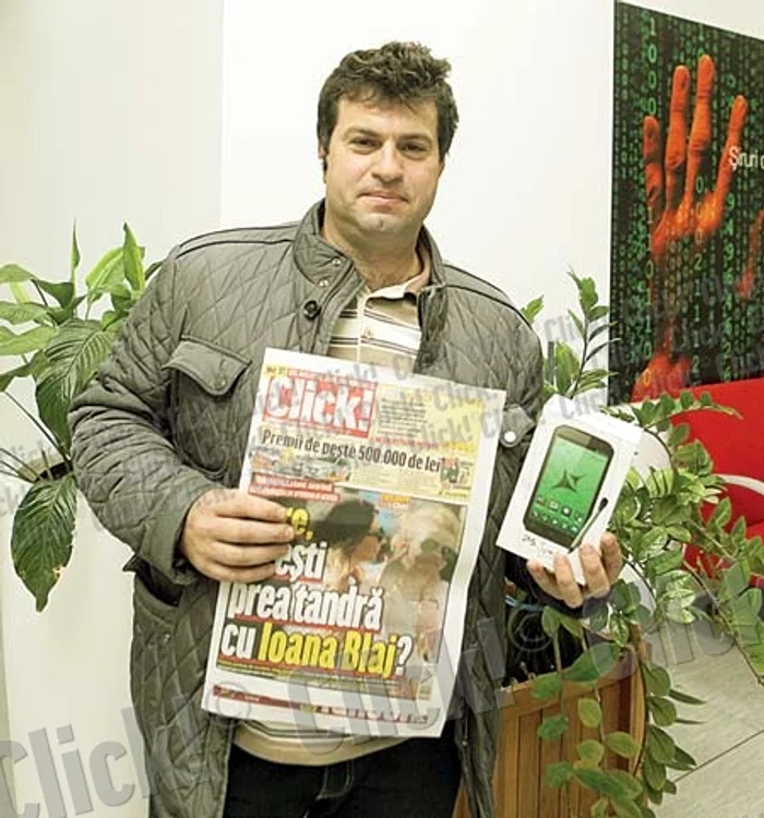 Liliana Bereţi (41 de ani) a  câştigat premiul cu talonul răzuibil,  care a apărut în ediţia de marţi (Fotografii: Click!)