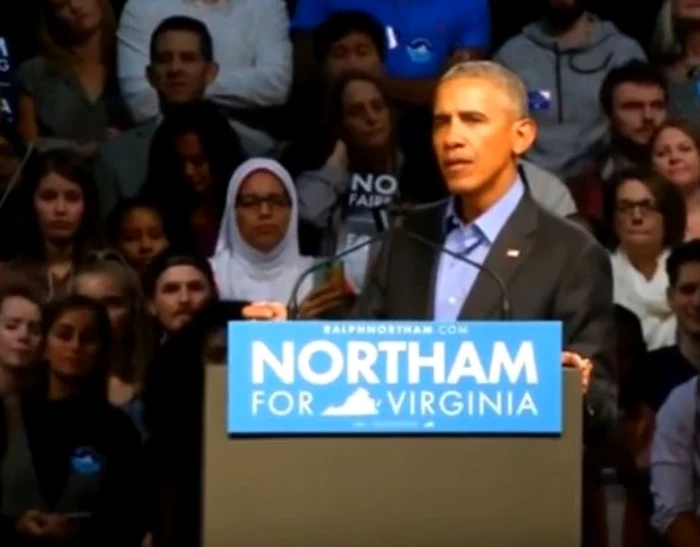 Barack Obama sustine un discurs la un miting electoral in Virginia FOTO Captura YouTube