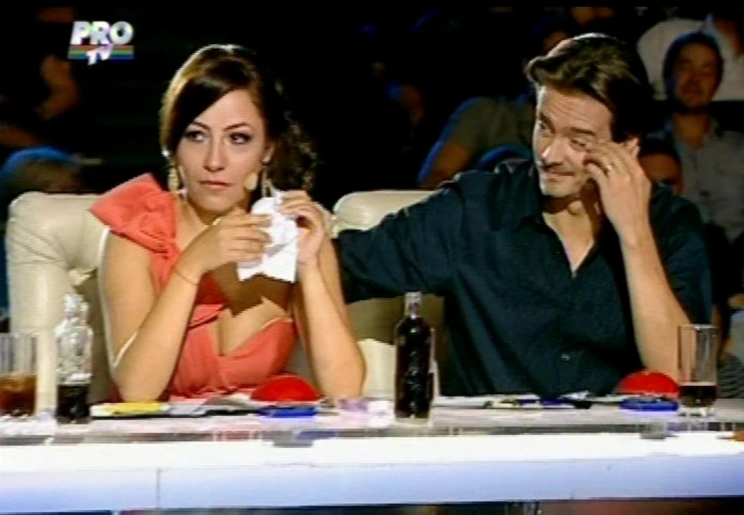 Andra, speriată de un concurent (Foto: captură video Pro TV)