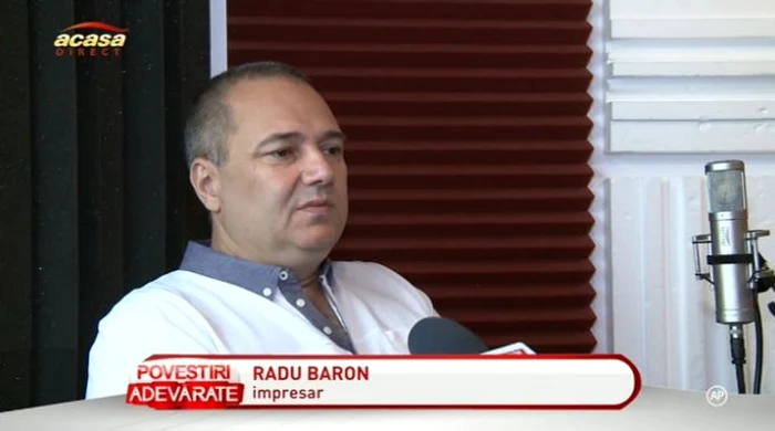 Radu Baron a comentat la Poveştiri Adevărate relaţia lui Alex Velea cu Antonia (captură: Acasă TV)