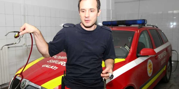 Medicii de la SMURD au fost bătuţi la o intervenţie Foto: Bogdan Dimofte