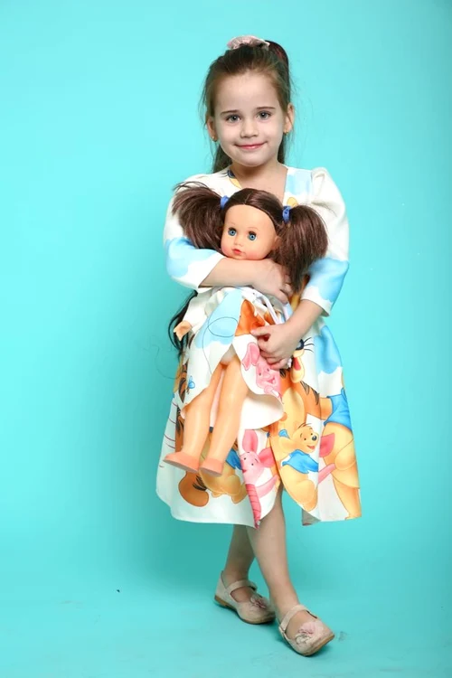 Iza a împlinit 4 ani pe 7 ianuarie 