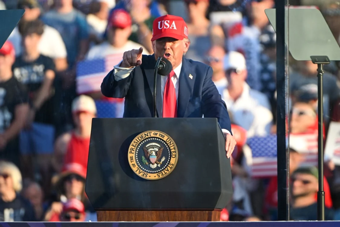 Trump  discurs în fața susținătorilor Iowa FOTO EPA-EFE