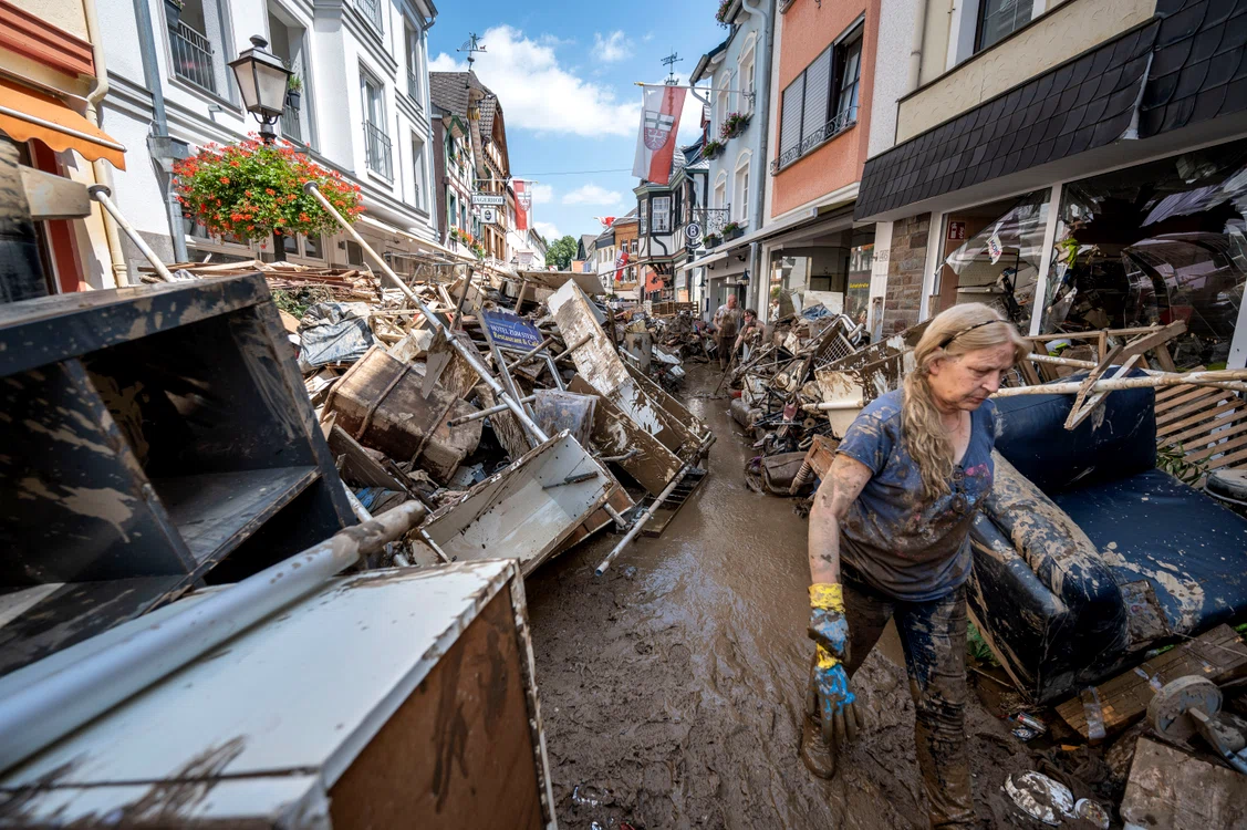 
    Pagube imense în vestul Europeifoto: GettyImages  