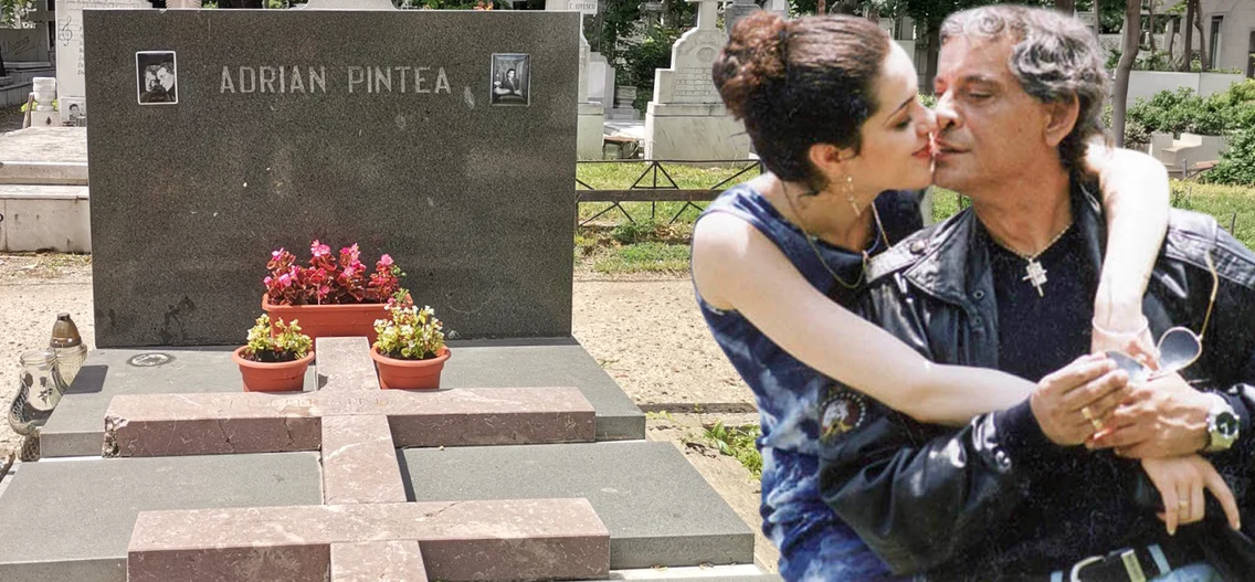 Au fost suflete pereche. Artistul a fost înmormântat în cimitirul Bellu din București Foto: Blitz Click!