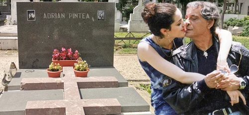 Au fost suflete pereche. Artistul a fost înmormântat în cimitirul Bellu din București Foto: Blitz Click!