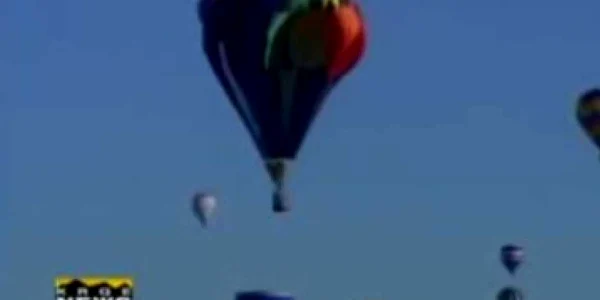 VIDEO Un bărbat a căzut dintr-un balon la un festival din New Mexico