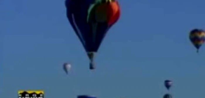 VIDEO Un bărbat a căzut dintr-un balon la un festival din New Mexico