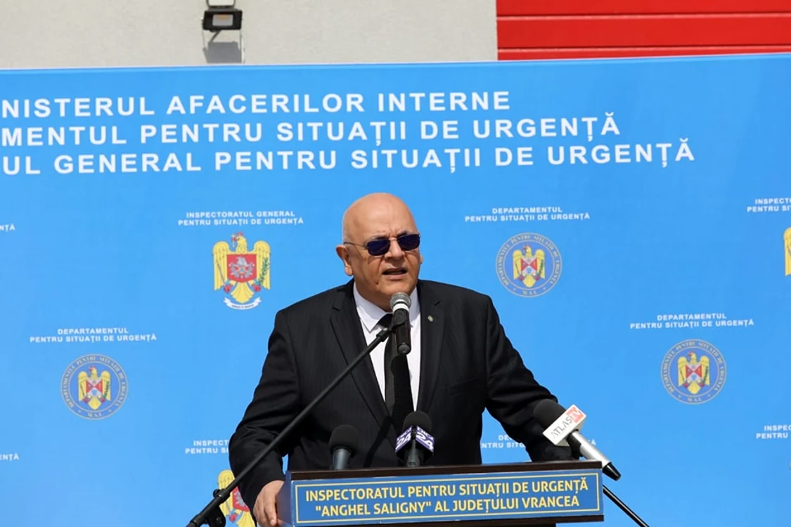 Raed Arafat, șeful DSU FOTO: ISU Vrancea