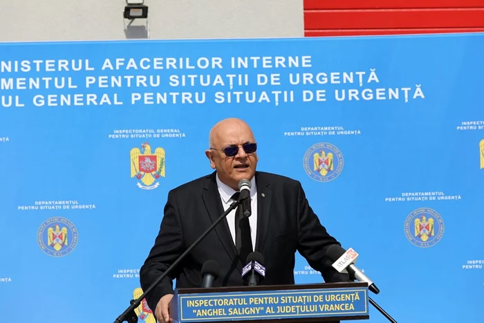 Raed Arafat, șeful DSU FOTO: ISU Vrancea
