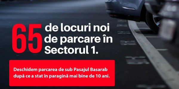 calarasi parcarea de la pasajul Basarab se redeschide FOTO Faceb/Clotilde Armand
