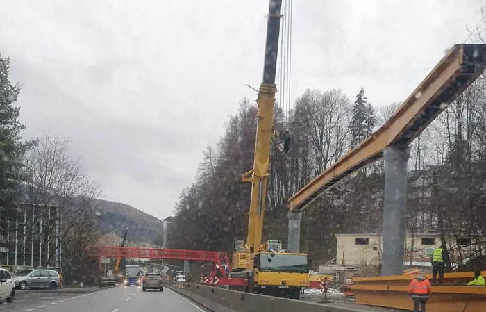 Pasarela Sinaia. FOTO Economedia