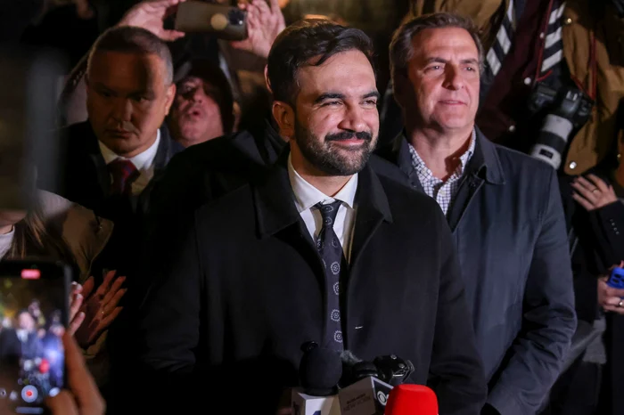 Zohran Mamdani este favorit în sondaje FOTO EPA-EFE