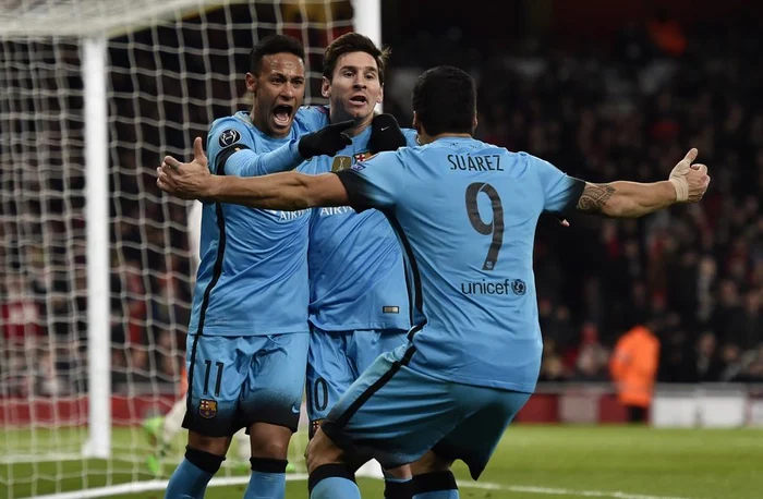 
    Messi, Suarez şi Neymar au oferit din nou spectacol  