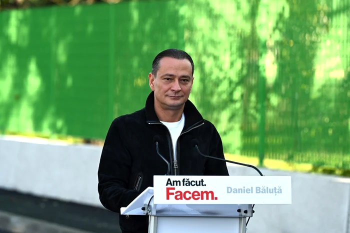 Daniel Băluță, candidat PSD la Primăria Capitalei FOTO: Primăria Sectorului 4