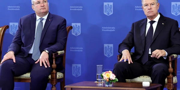 Nicolae Ciucă și Klaus Iohannis FOTO gov.ro
