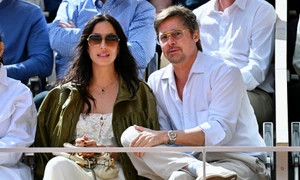 Brad Pitt cu Ines de Ramon foto Profimedia jpg