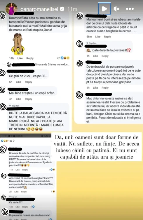 Cei din mediul online au luat-o la rost pe Oana Roman / Foto: Instagram