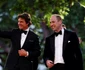 Tom Cruise și Prințul William la premiera Maverick