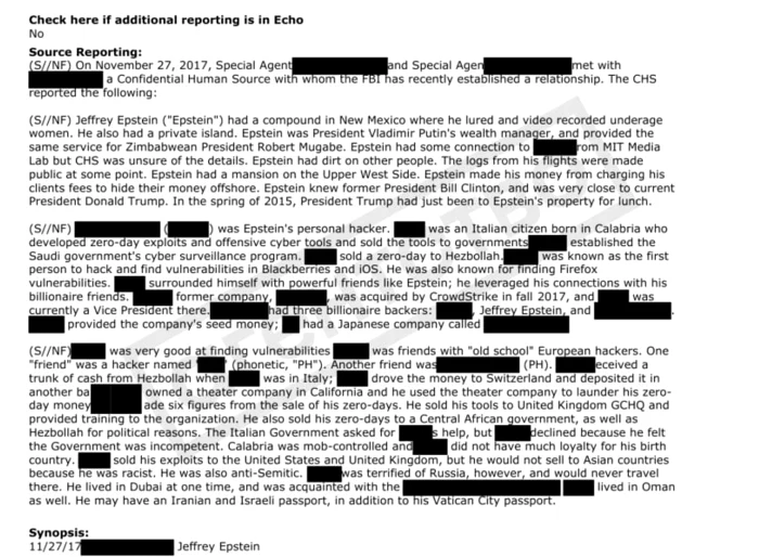 FOTO: Departamentul de Justiție al Statelor Unite