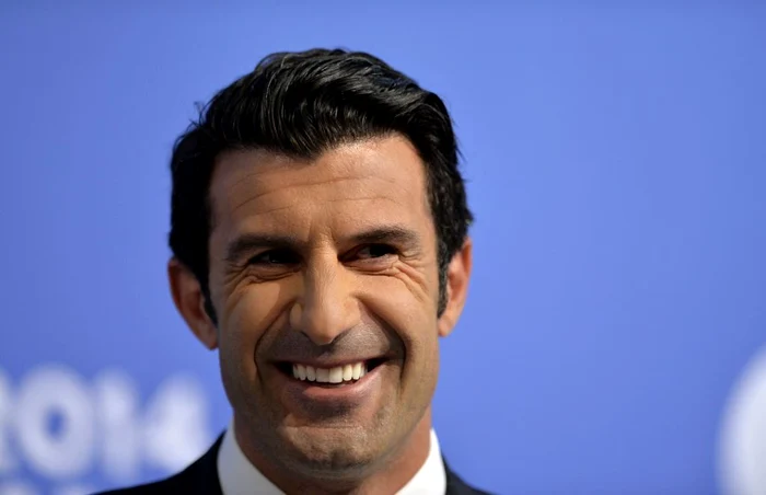 Luis Figo, candidat pentru preşedinţia FIFA FOTO Fabrice Coffrini/AFP