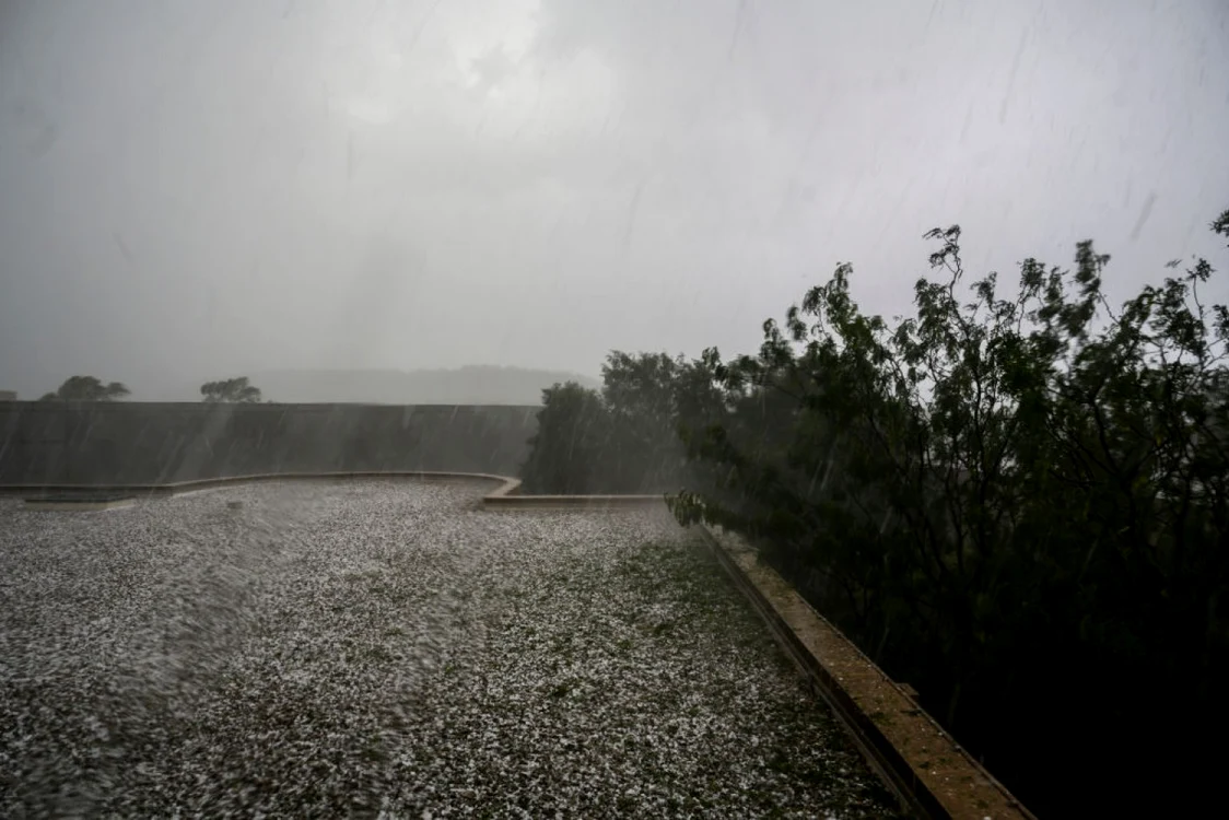 Furtuna la Canberra Australia nori grindina FOTO Guliver / Getty Images