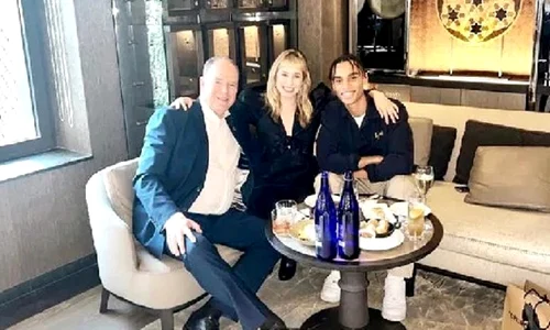 Printul Albert de Monaco, alaturi de fiica Jazmin Grimaldi si fiul Alexandre Grimaldi   Instagram jpg