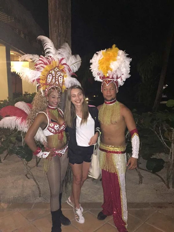 
    Adriana Rusu a făcut furori în Republica DominicanăFOTO: Arhiva personală  