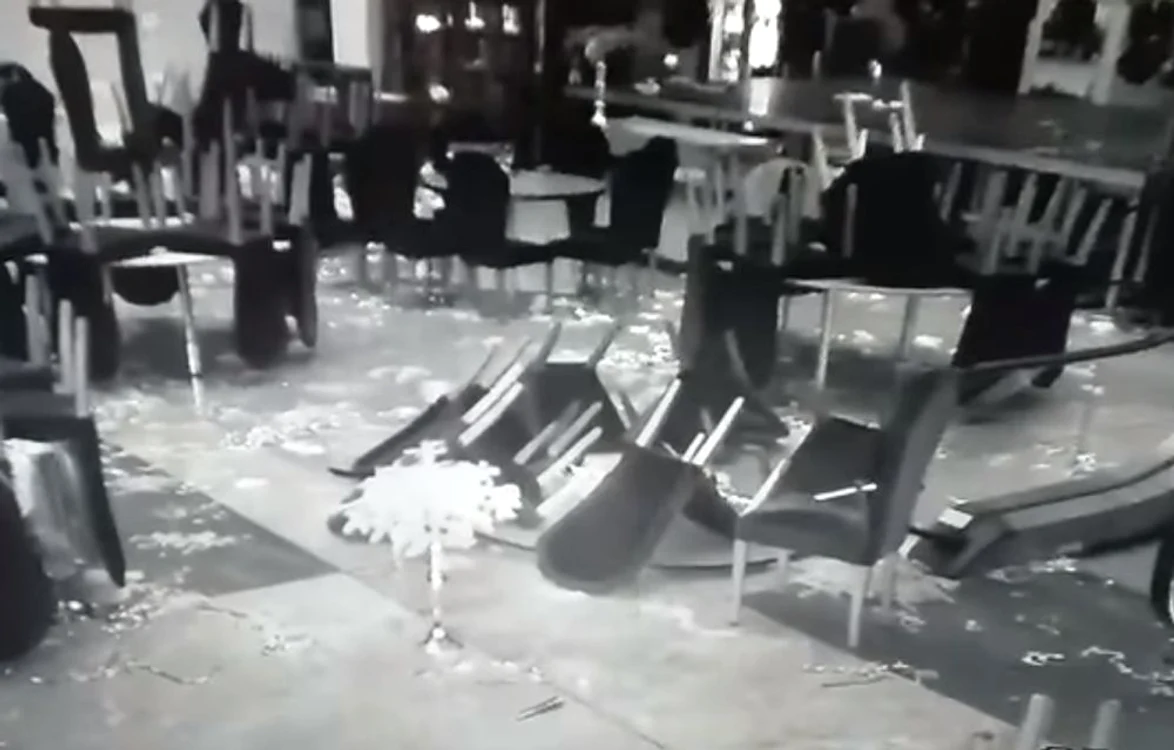 
    Revelionul la Bibloteca Naţională a început la ora 21.00foto: captură video   