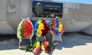 Basorelief al poetului Mihai Eminescu, inaugurat în Bulgaria (© Ambasada României în Republica Bulgaria)