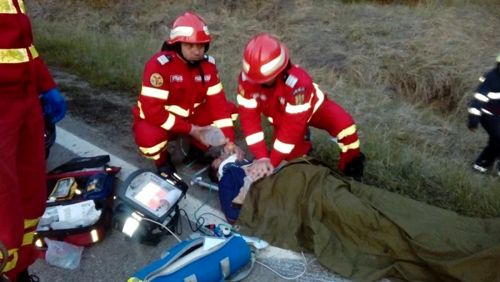 Tânărul a avut nevoie de îngrijiri medicale după accident Foto:arhivă Adevărul