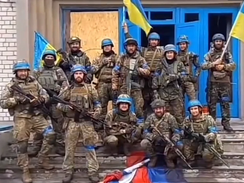Forțele Armate ale Ucrainei au eliberat așezarea Novoselivka Foto: Captură video
