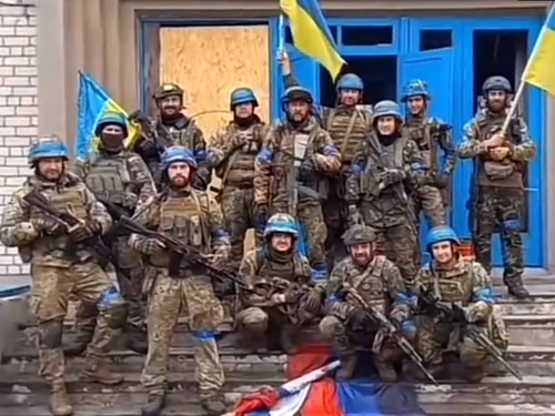 Forțele Armate ale Ucrainei au eliberat așezarea Novoselivka Foto: Captură video