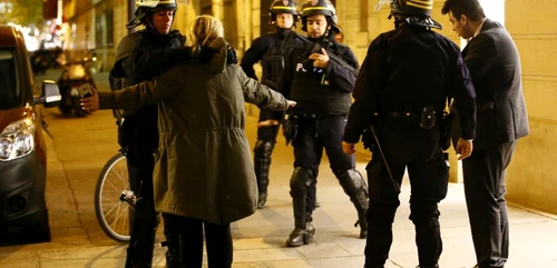 Incident armat in Paris soldat cu moartea unui politist si cu ranirea unui alt om al legii FOTO EPA