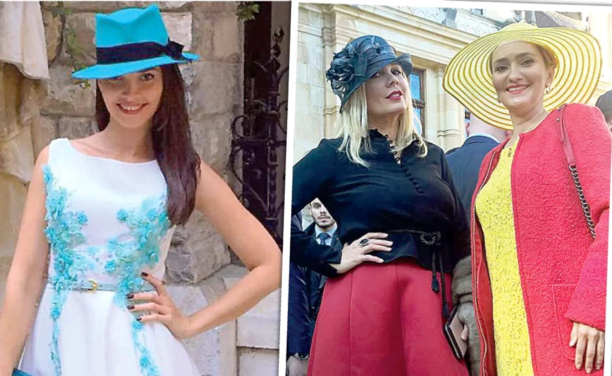 Alina Puşcaş a fost însoţită la Castelul Peleş de iubitul ei, Dana Săvuică şi Adela Diaconu au avut curaj să se “joace” cu culorile puternice