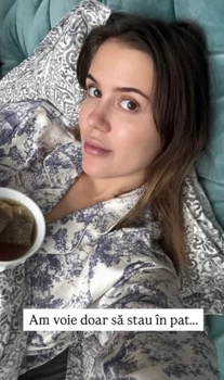 Emily a stat la pat trei zile 