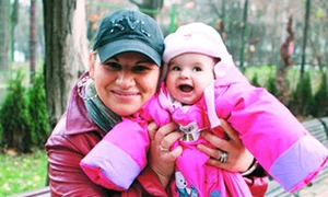 Nikita şi fetiţa ei, Cristina Mihaela jpeg