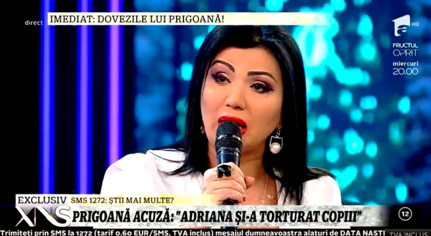 Adriana Bahmuțeanu a adus dovezi care ar dovedi că Prigoană ar suferi de probleme psihiceCaptură ecran