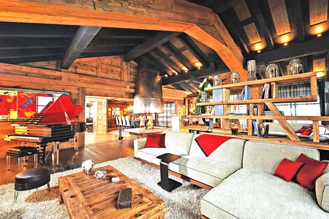 „The Chalet Marine”, din staţiunea  exclusivistă Courchevel, Franţa,  arată ca un hotel de 5 stele (Fotografii: photoland/caters)