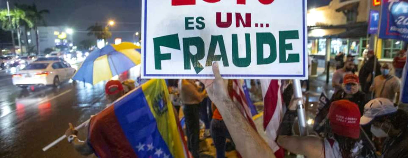 Manifestanţi pro-Donald Trump FOTO EPA-EFE