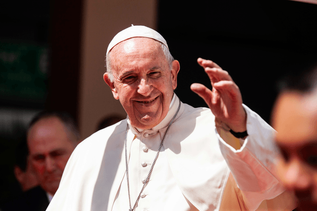 Papa Francisc în Thailanda, 2019. FOTO: Getty Images