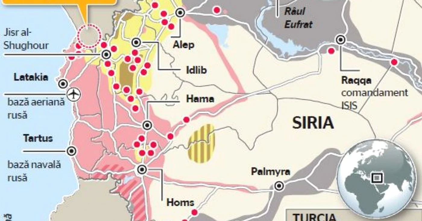 INFOGRAFIE NATO avertizează Rusia privind intervenţia în Siria