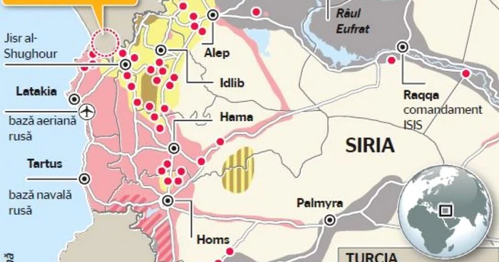 INFOGRAFIE NATO avertizează Rusia privind intervenţia în Siria